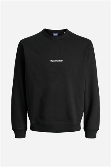 Jack & Jones JORNORREBRO EMB SWEAT CREW - Black 